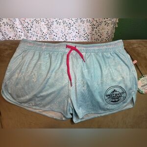 Suzzi Great Smoky Mountains Tennessee Running Shorts Size XL New With Tags